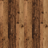 Produktbild för Skoförvaringsbänk åldrat trä 105x35x35 cm konstruerat trä