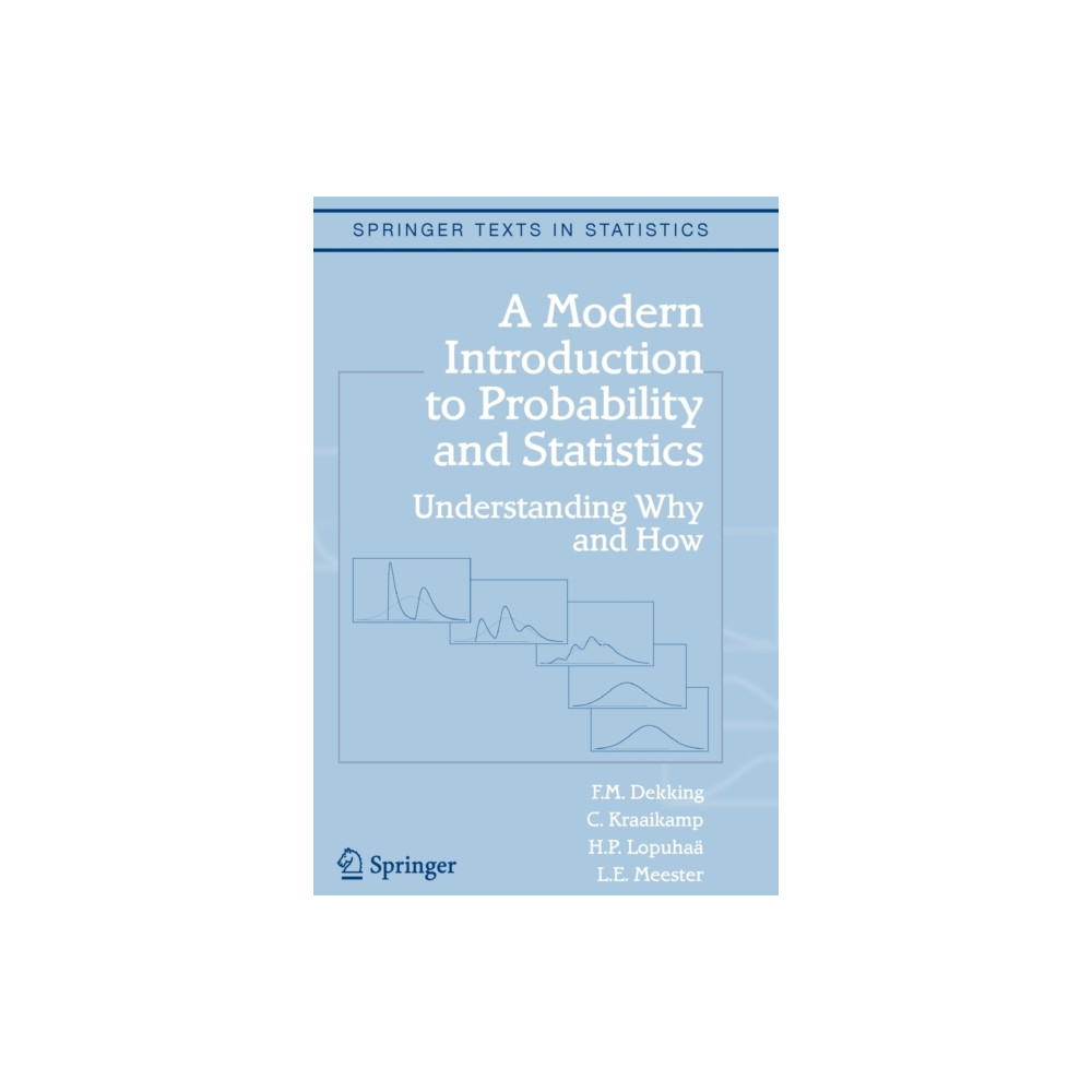 Produktbild för A Modern Introduction to Probability and Statistics (häftad, eng)