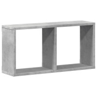 Produktbild för Väggskåp 60x16x30 cm betonggrå konstruerat trä