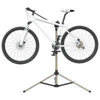 Produktbild för Cykelmonteringsställ hopfällbart 120-165 cm aluminium