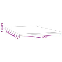 Produktbild för Madrasskydd 120x210x5 cm