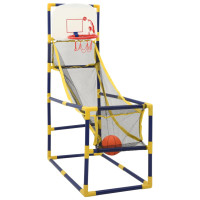 Produktbild för Basketboll arkadspel med boll och pump 45x86x127 cm