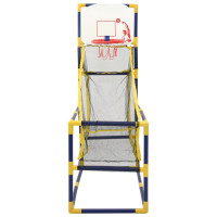 Produktbild för Basketboll arkadspel med boll och pump 45x86x127 cm