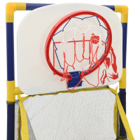 Produktbild för Basketboll arkadspel med boll och pump 45x86x127 cm