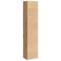 Produktbild för Bokhylla ek 40x30x189 cm konstruerat trä