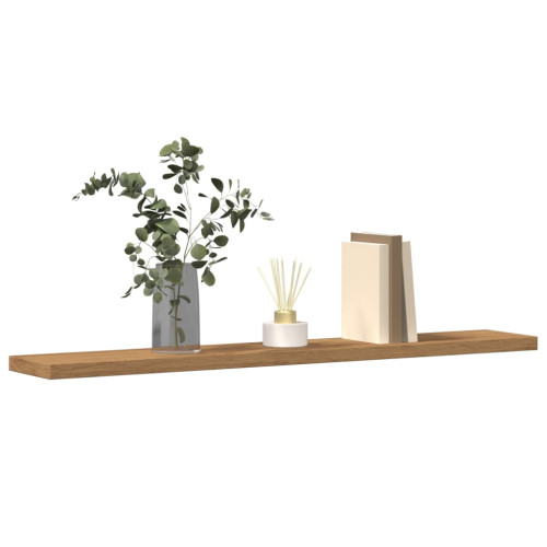 vidaXL Hyllplan 4 st artisan ek 60x10x1,5 cm konstruerat trä