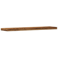 Produktbild för Vägghyllor 4 st åldrat trä 40x10x1,5 cm konstruerat trä