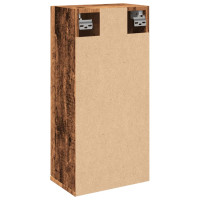 Produktbild för Badrumsskåp väggmonterat artisan ek 32x20x67 cm