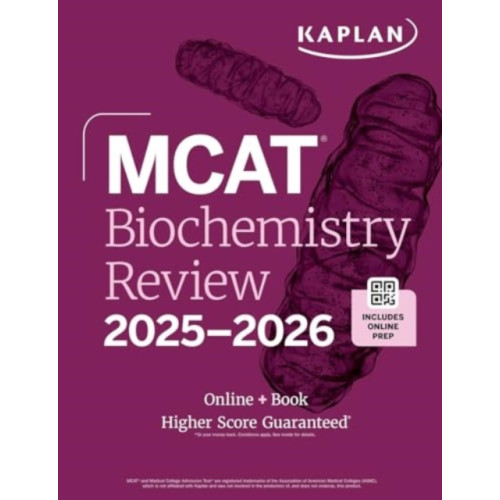 Kaplan Publishing MCAT Biochemistry Review 2025-2026 (häftad, eng)