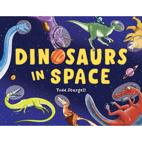 Sourcebooks, Inc Dinosaurs in Space (inbunden, eng)