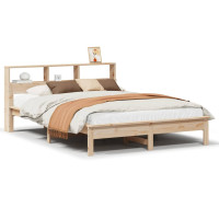Produktbild för Sängram utan madrass 150x200 cm massiv furu