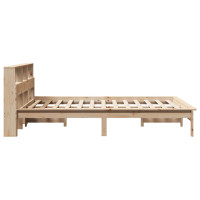 Produktbild för Sängram utan madrass 150x200 cm massiv furu