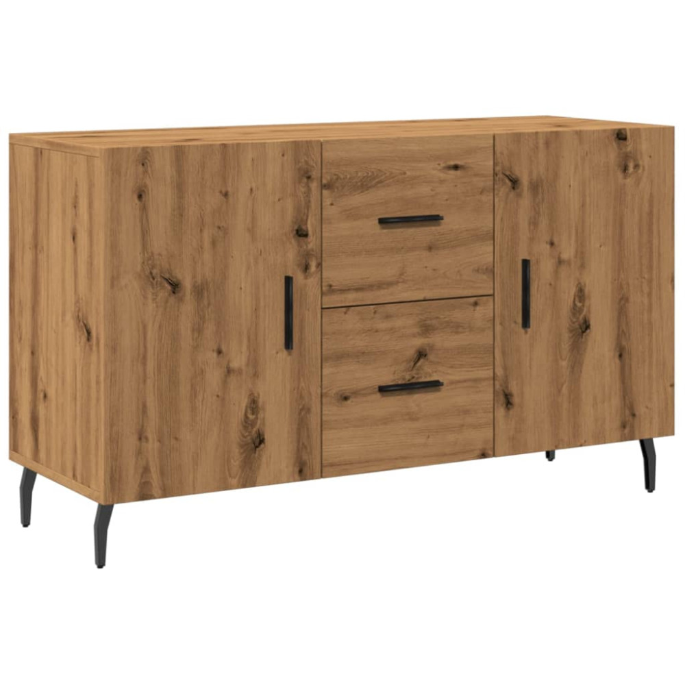 Produktbild för Skänk ek 100x36x60 cm konstruerat trä