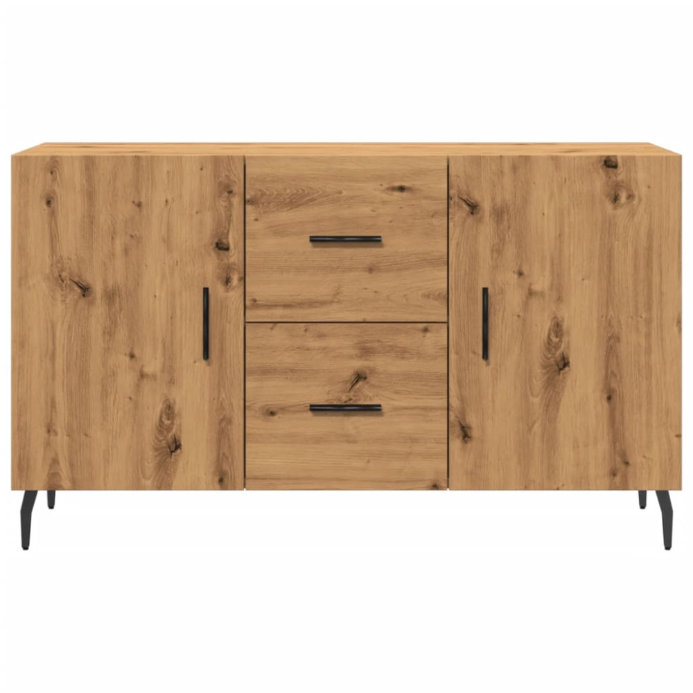 Produktbild för Skänk ek 100x36x60 cm konstruerat trä