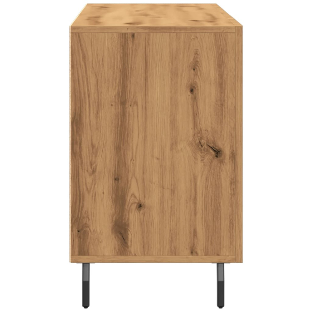 Produktbild för Skänk ek 100x36x60 cm konstruerat trä