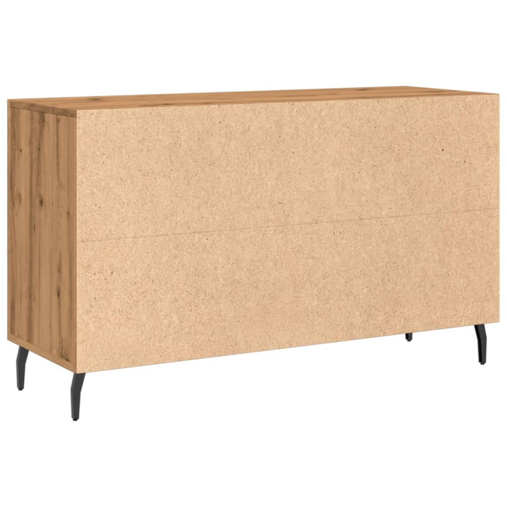 Produktbild för Skänk ek 100x36x60 cm konstruerat trä
