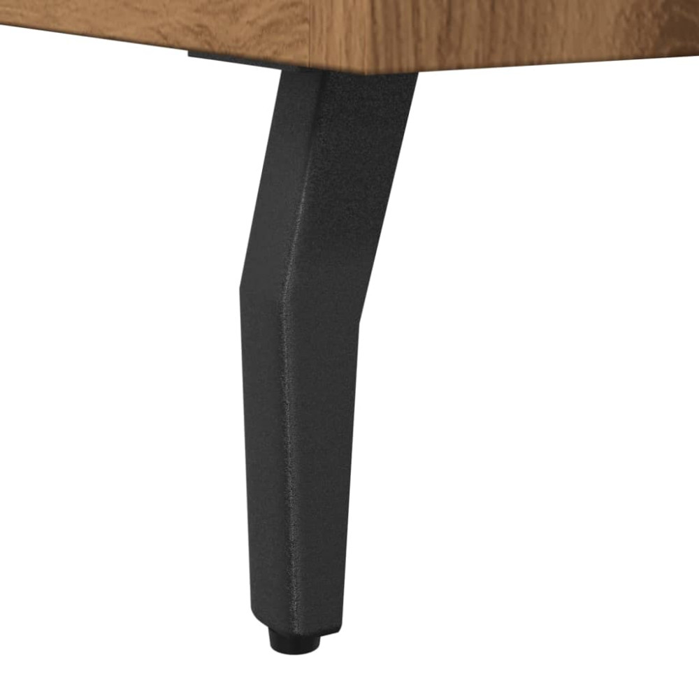 Produktbild för Skänk ek 100x36x60 cm konstruerat trä