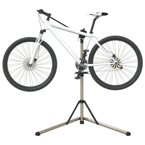 vidaXL Cykelmonteringsställ hopfällbart 102-160 cm aluminium