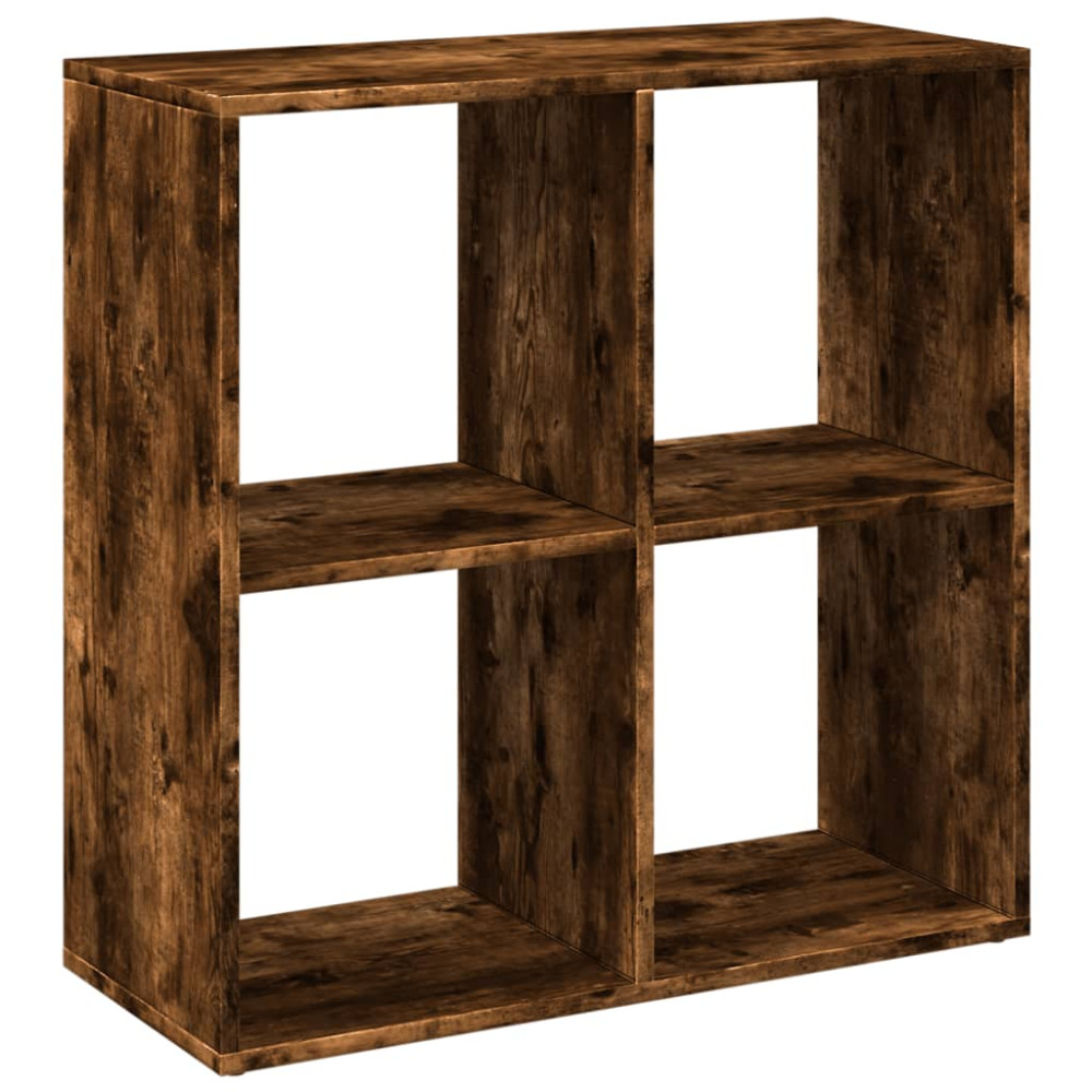 Produktbild för Bokhylla/Rumsavdelare 69,5x29x69,5 cm konstruerat trä