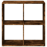 Produktbild för Bokhylla/Rumsavdelare 69,5x29x69,5 cm konstruerat trä