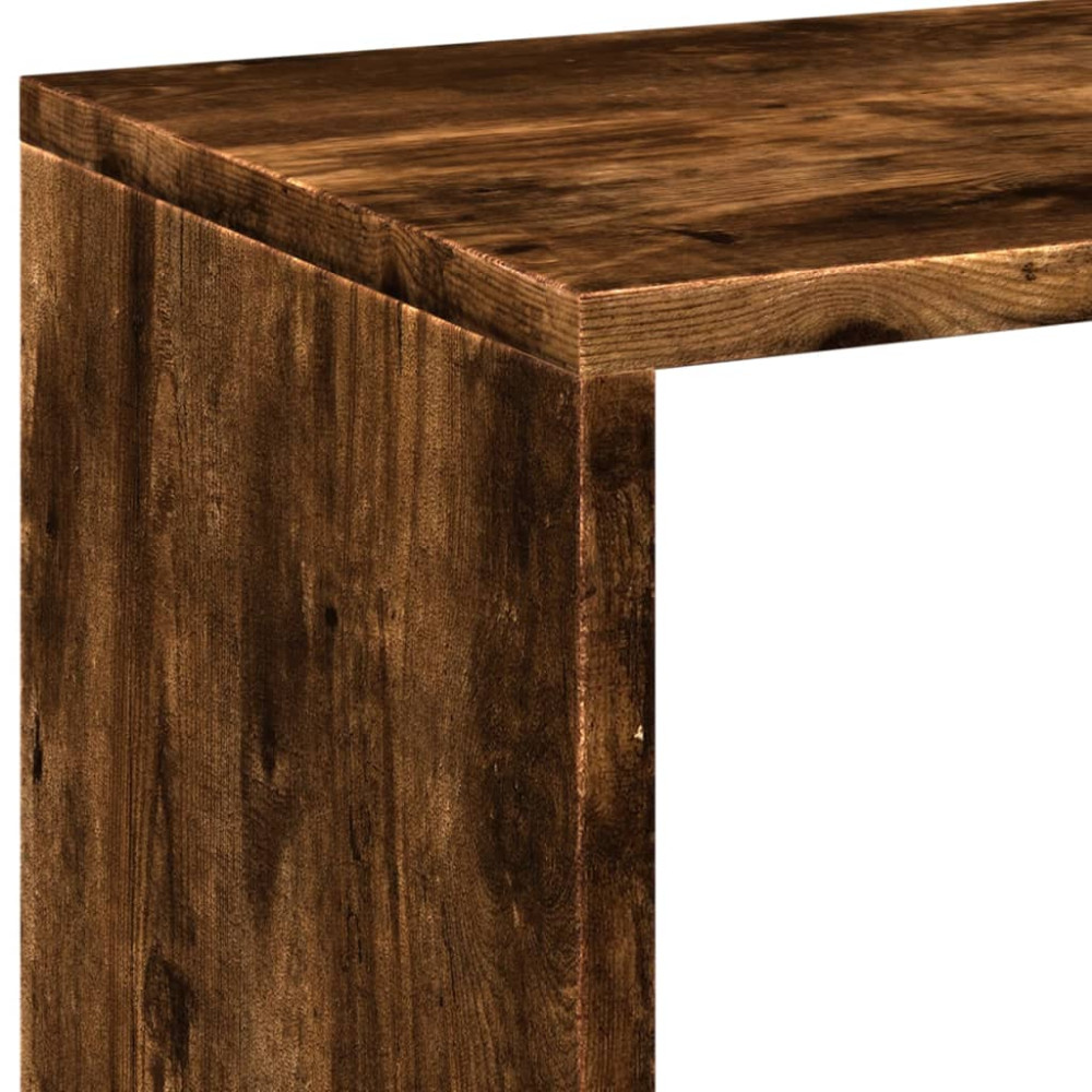 Produktbild för Bokhylla/Rumsavdelare 69,5x29x69,5 cm konstruerat trä