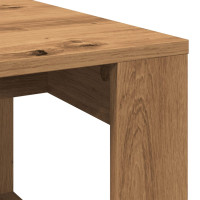 Produktbild för Soffbord artisan ek 102x50x35 cm konstruerat trä