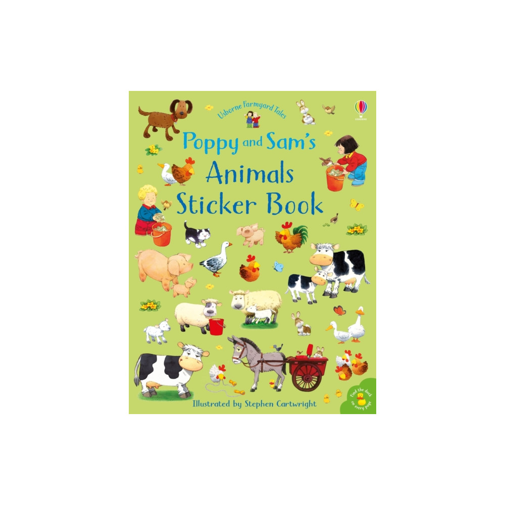Produktbild för Poppy and Sam's Animals Sticker Book (häftad, eng)