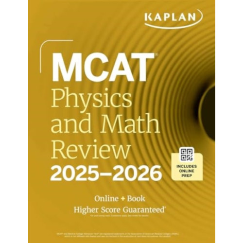 Kaplan Publishing MCAT Physics and Math Review 2025-2026 (häftad, eng)