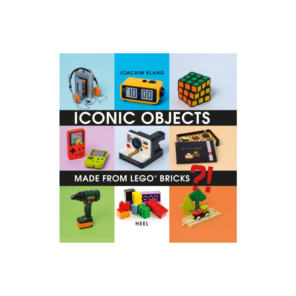 Produktbild för Iconic Objects Made From LEGO® Bricks (inbunden, eng)