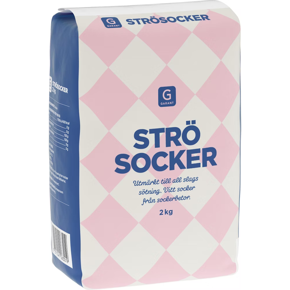 Produktbild för Strösocker 2 kg