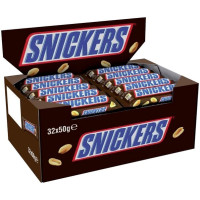 Produktbild för Snickers 50 g x 32 st