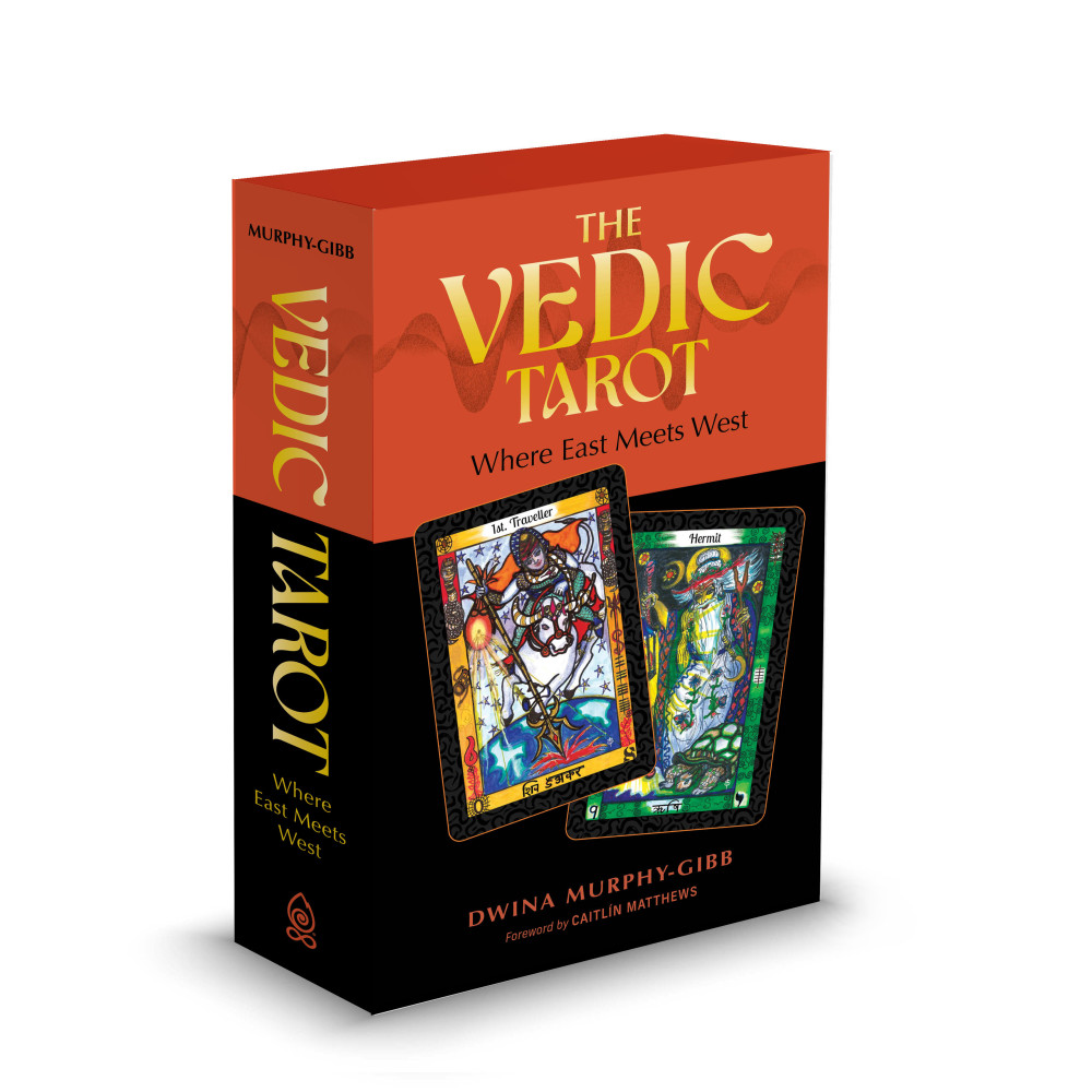 Produktbild för The Vedic Tarot (Tarot Deck and Guidebook, Box Set): East Meets West