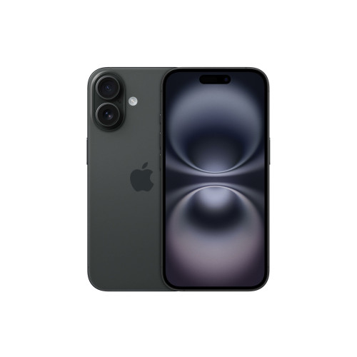 Apple Apple iPhone 16 - svart - 5G smartphone - 128 GB - GSM
