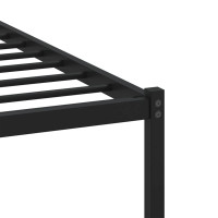 Produktbild för Sängram utan madrass med huvudgavel brun ek 183x213 cm