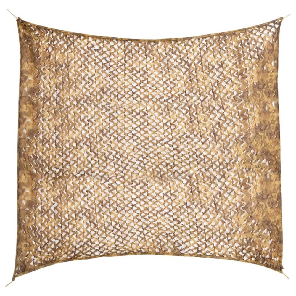 Produktbild för Camouflagenät med förvaringsväska 316x296 cm sand