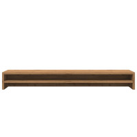 Produktbild för Monitorstativ hantverksmässig ek 100x24x13 cm konstruerat trä
