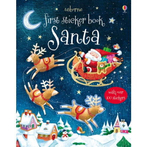 Usborne Publishing Ltd First Sticker Book Santa (häftad, eng)