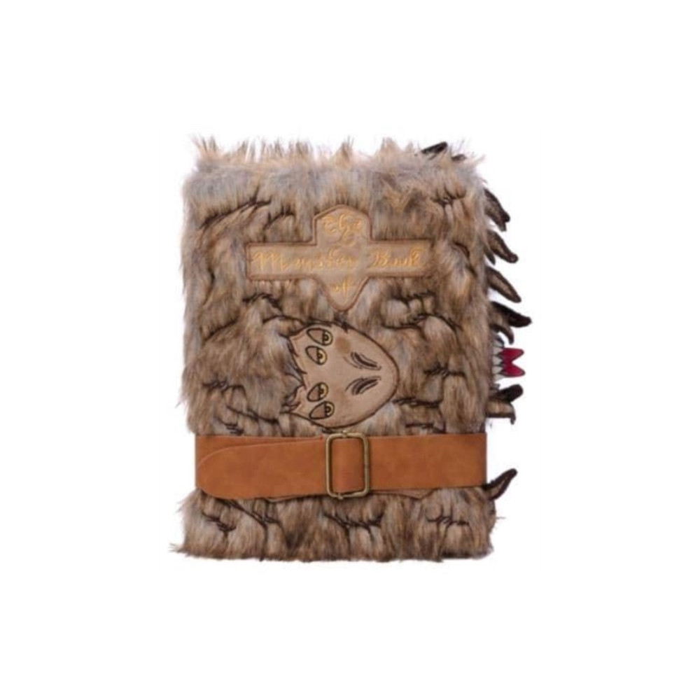 Produktbild för Harry Potter: Monster Book of Monsters Plush Journal (inbunden, eng)