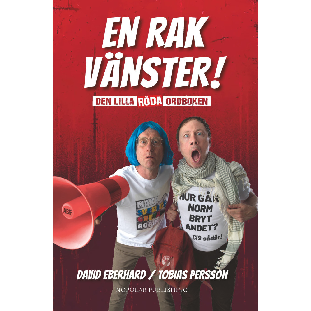 Produktbild för En rak vänster! : den lilla röda ordboken (bok, danskt band)