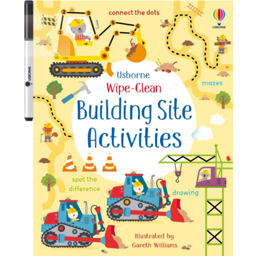 Usborne Publishing Ltd Wipe-Clean Building Site Activities (häftad, eng)