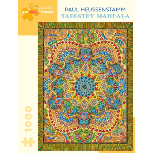 Pomegranate Communications Inc,US Paul Heussenstamm Tapestry Mandala 1000-Piece Jigsaw Puzzle