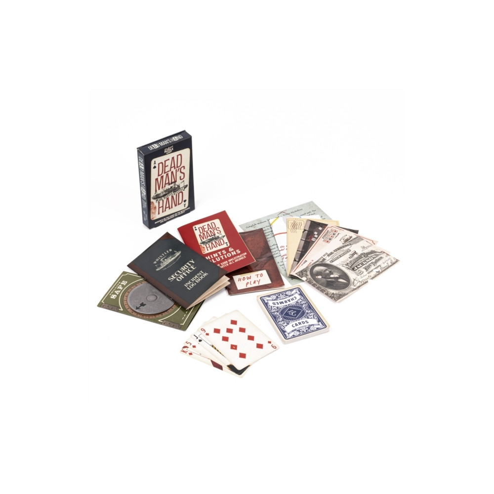 Produktbild för Display Murder Mystery: Mini Dead Man's Hand Game 8p