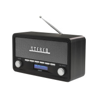 Produktbild för DENVER DAB-18DARKGREY - bärbar DAB-radio - Bluetooth