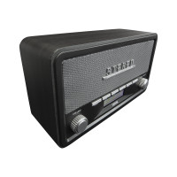 Produktbild för DENVER DAB-18DARKGREY - bärbar DAB-radio - Bluetooth