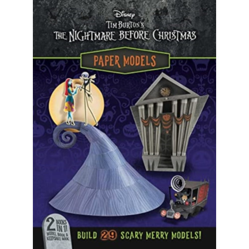 Thunder Bay Press Disney: Tim Burton's The Nightmare Before Christmas Paper Models (bok, spiral, eng)