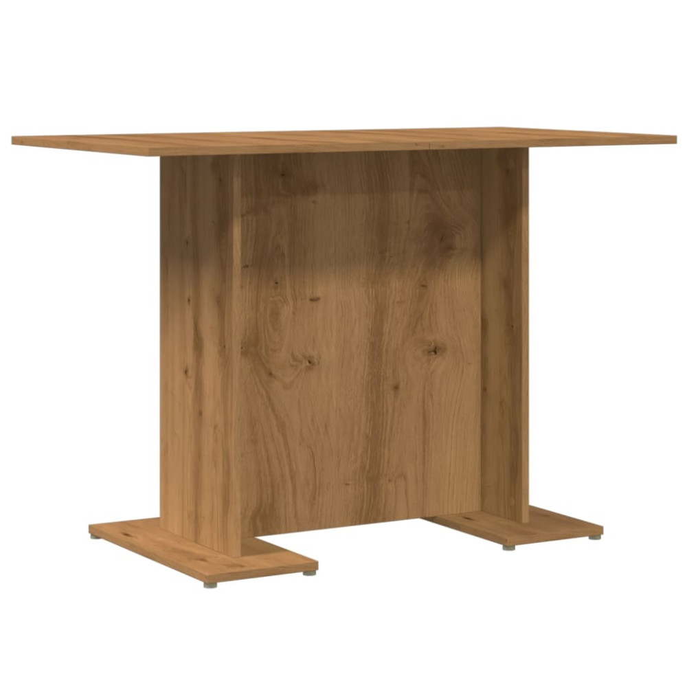Produktbild för Matbord artisan ek 110x60x75 cm konstruerat trä
