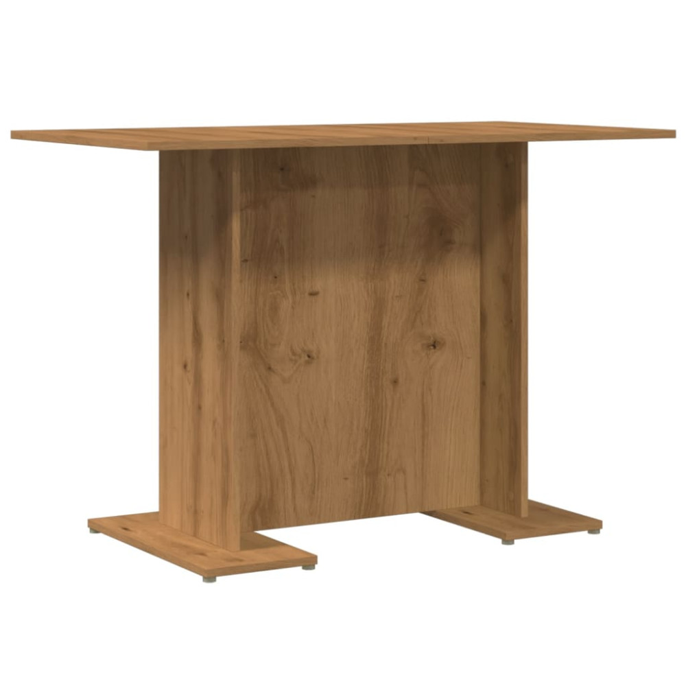 Produktbild för Matbord artisan ek 110x60x75 cm konstruerat trä