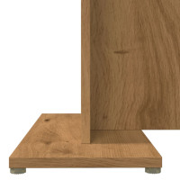 Produktbild för Matbord artisan ek 110x60x75 cm konstruerat trä
