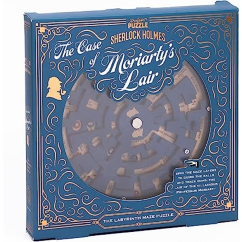 Professor Puzzle Sherlock Holmes: The Case of Moriarty's Lair Puzzle