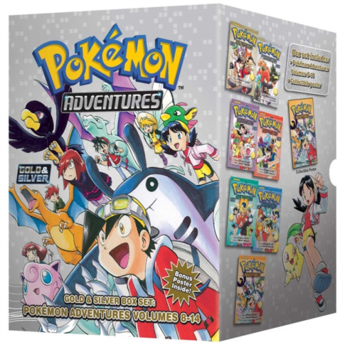 Viz Media, Subs. of Shogakukan Inc Pokemon Adventures Gold & Silver Box Set (Set Includes Vols. 8-14) (häftad, eng)